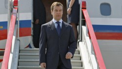 Забастовщики не пустили Д. Медведева в Израиль